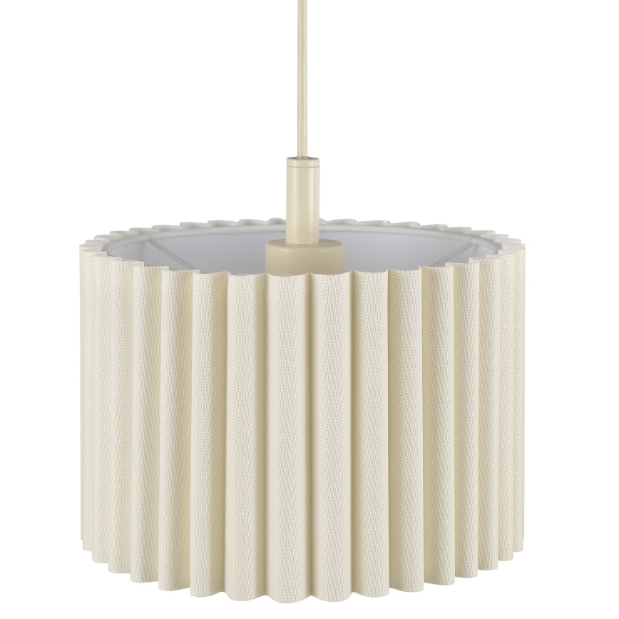 Brilliant - Lustre sur câble VELIN 3xE27/20W/230V crème