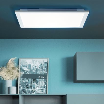 Brilliant - Plafonier RGBW à intensité variable ALLIE LED/24W/230V 2700-6500K + Télécommande