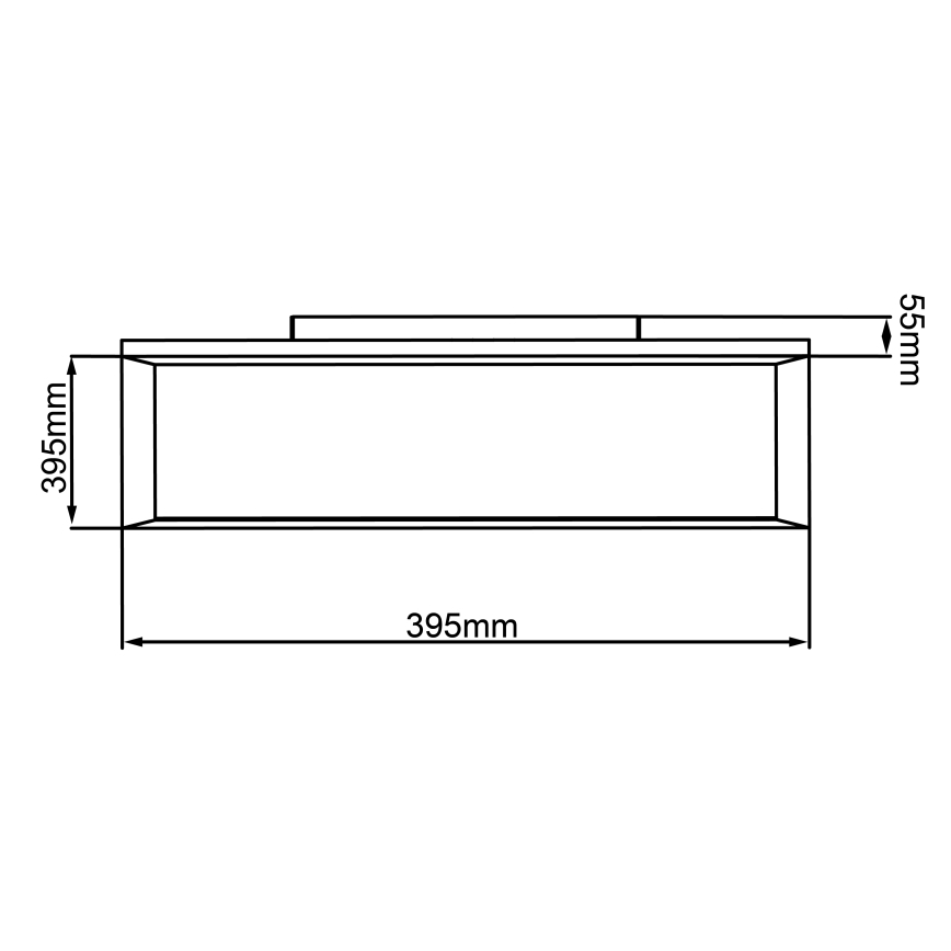 Brilliant - Plafonier RGBW à intensité variable ALLIE LED/24W/230V 2700-6500K + Télécommande