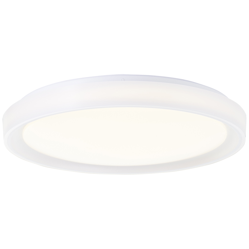 Brilliant - Plafonier RGBW à intensité variable FLOCO LED/34W/230V 3000-6500K d. 49,5 cm blanc + Télécommande