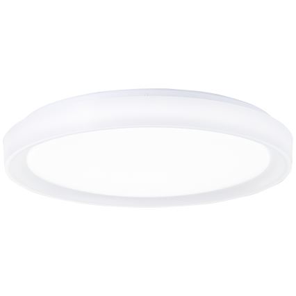 Brilliant - Plafonier RGBW à intensité variable FLOCO LED/34W/230V 3000-6500K d. 49,5 cm blanc + Télécommande