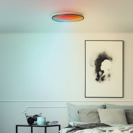 Brilliant - Plafonier RGBW à intensité variable HEIDA LED/30W/230V 3000-6500K + Télécommande
