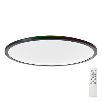 Brilliant - Plafonier RGBW à intensité variable MOSAKO LED/36W/230V 3000-6500K + télécommande