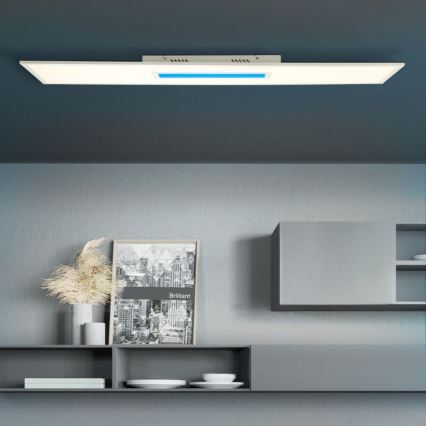 Brilliant - Plafonier RGBW à intensité variable ODELLA LED/37W/230V 2700-6500K + télécommande