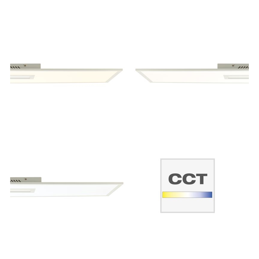 Brilliant - Plafonier RGBW à intensité variable ODELLA LED/37W/230V 2700-6500K + télécommande