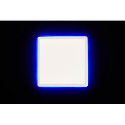 Brilliant - Plafonier RGBW à intensité variable SALTERY LED/20W/230V 3000-6500K + télécommande
