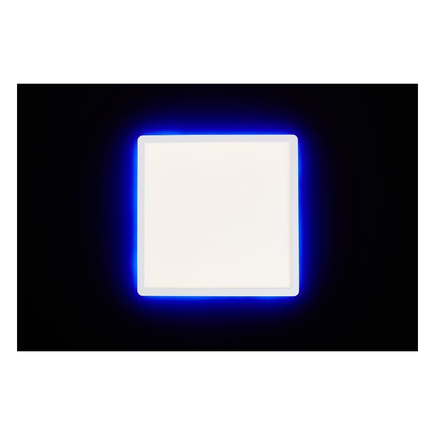 Brilliant - Plafonier RGBW à intensité variable SALTERY LED/20W/230V 3000-6500K + télécommande