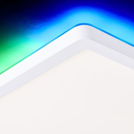 Brilliant - Plafonier RGBW à intensité variable SALTERY LED/20W/230V 3000-6500K + télécommande