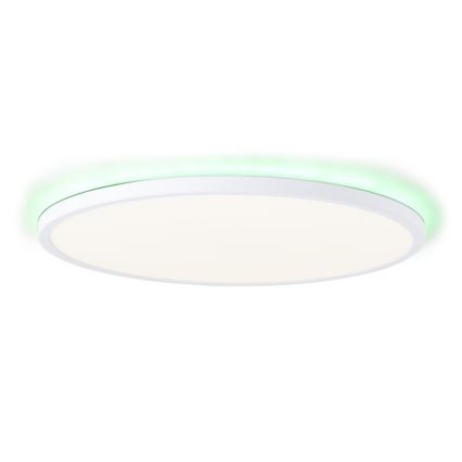 Brilliant - Plafonier RGBW à intensité variable SALTERY LED/22W/230V 3000-6500K + télécommande