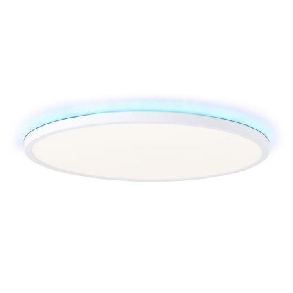 Brilliant - Plafonier RGBW à intensité variable SALTERY LED/22W/230V 3000-6500K + télécommande