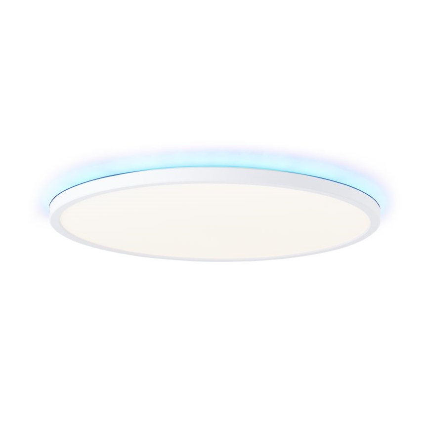 Brilliant - Plafonier RGBW à intensité variable SALTERY LED/22W/230V 3000-6500K + télécommande
