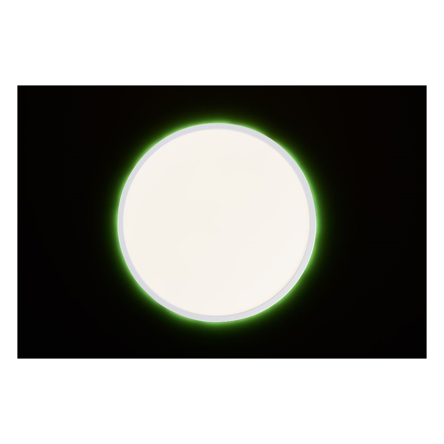 Brilliant - Plafonier RGBW à intensité variable SALTERY LED/22W/230V 3000-6500K + télécommande