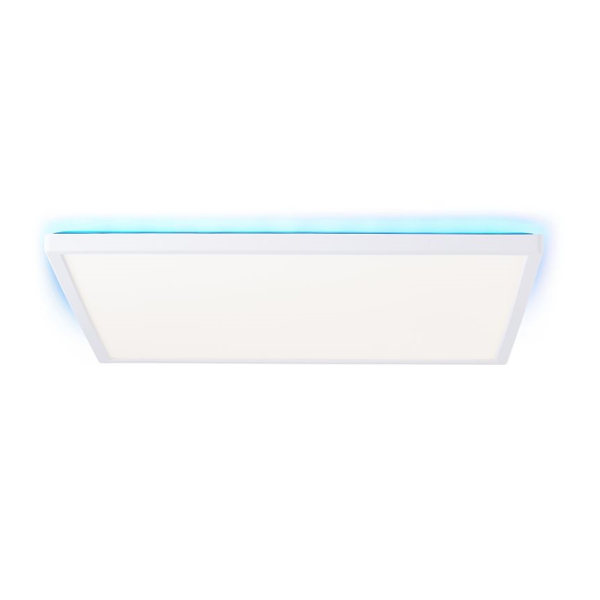 Brilliant - Plafonier RGBW à intensité variable SALTERY LED/22W/230V 3000-6500K + télécommande