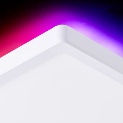Brilliant - Plafonier RGBW à intensité variable SALTERY LED/22W/230V 3000-6500K + télécommande
