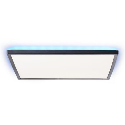 Brilliant - Plafonier RGBW à intensité variable SALTERY LED/22W/230V 3000-6500K + télécommande