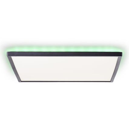 Brilliant - Plafonier RGBW à intensité variable SALTERY LED/22W/230V 3000-6500K + télécommande