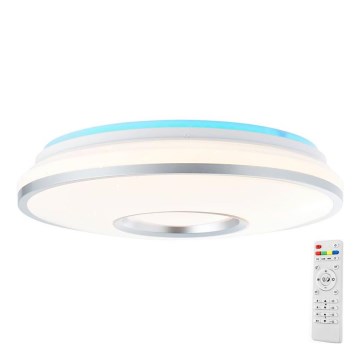Brilliant - Plafonier RGBW à intensité variable VISITATION LED/24W/230V 3000-6500K + télécommande