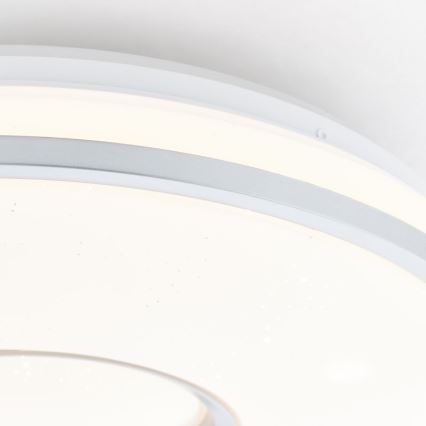Brilliant - Plafonier RGBW à intensité variable VISITATION LED/24W/230V 3000-6500K + télécommande
