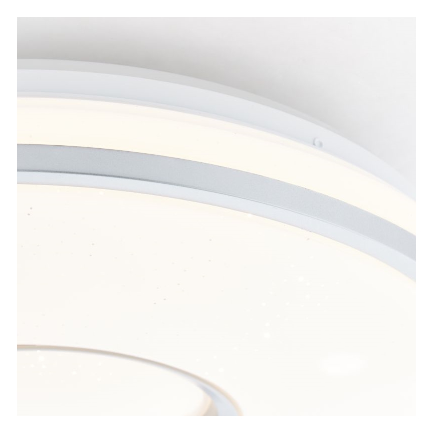 Brilliant - Plafonier RGBW à intensité variable VISITATION LED/24W/230V 3000-6500K + télécommande