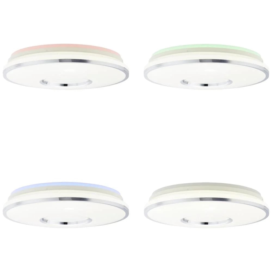 Brilliant - Plafonier RGBW à intensité variable VISITATION LED/32W/230V 3000-6500K + télécommande
