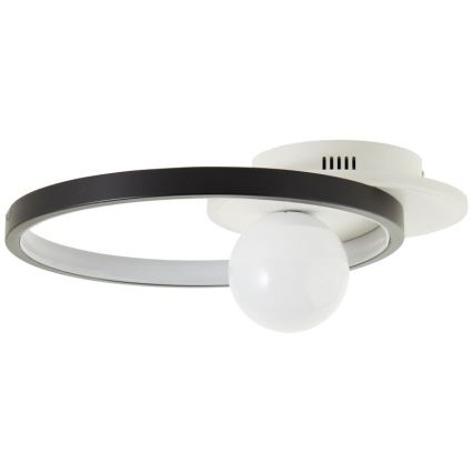 Brilliant - Plafonnier à intensité variable ATLANTA LED/24W/230V noir/blanc