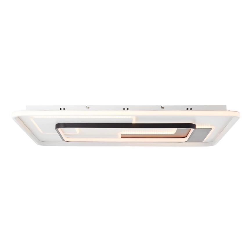 Brilliant - Plafonnier à intensité variable BARDEN LED/57W/230V 3000-6800K 60x90 cm blanc + Télécommande