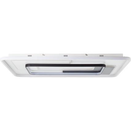 Brilliant - Plafonnier à intensité variable BARDEN LED/57W/230V 3000-6800K 60x90 cm blanc + Télécommande