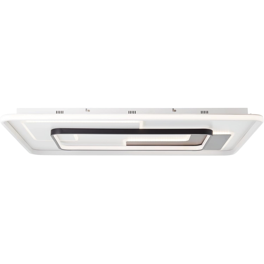 Brilliant - Plafonnier à intensité variable BARDEN LED/57W/230V 3000-6800K 60x90 cm blanc + Télécommande