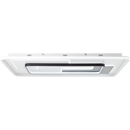 Brilliant - Plafonnier à intensité variable BARDEN LED/57W/230V 3000-6800K 60x90 cm blanc + Télécommande