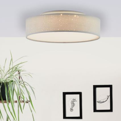 Brilliant - Plafonnier à intensité variable BASKA LED/12W/230V d. 38 cm 3000K