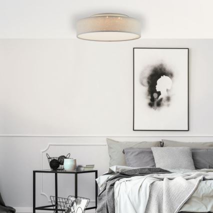 Brilliant - Plafonnier à intensité variable BASKA LED/12W/230V d. 38 cm 3000K