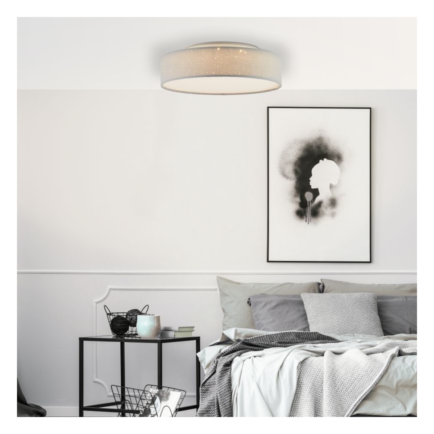 Brilliant - Plafonnier à intensité variable BASKA LED/12W/230V d. 38 cm 3000K