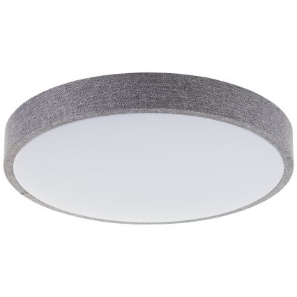 Brilliant - Plafonnier à intensité variable FILIZ LED/24W/230V d. 38,5 cm gris