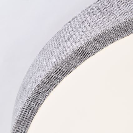 Brilliant - Plafonnier à intensité variable FILIZ LED/24W/230V d. 38,5 cm gris