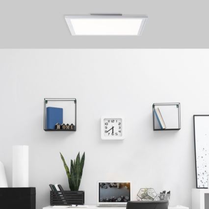 Brilliant - Plafonnier à intensité variable FLAT LED/24W/230V 2700-6500K + télécommande