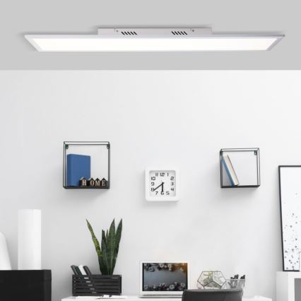 Brilliant - Plafonnier à intensité variable FLAT LED/32W/230V 2700-6500K + télécommande