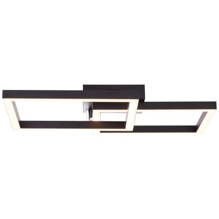 Brilliant - Plafonnier à intensité variable KJORN LED/32W/230V 3000K noir