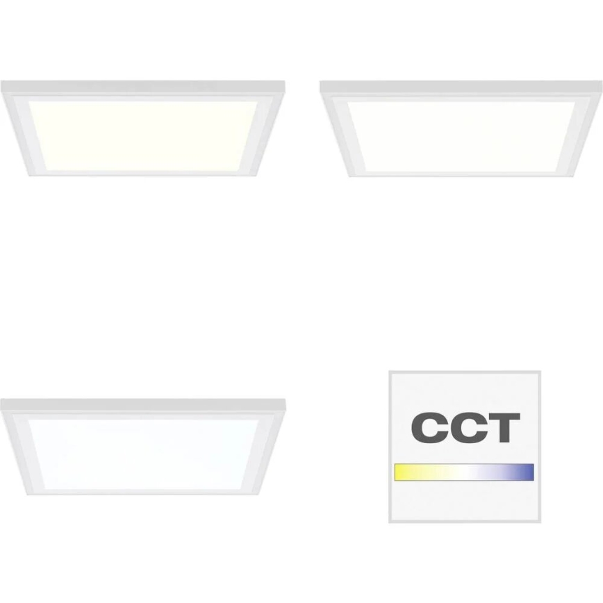 Brilliant - Plafonnier à intensité variable LAURICE LED/24W/230V 2700-6500K + télécommande