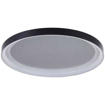 Brilliant - Plafonnier à intensité variable QUITO LED/30W/230V 3000K d. 42 cm noir