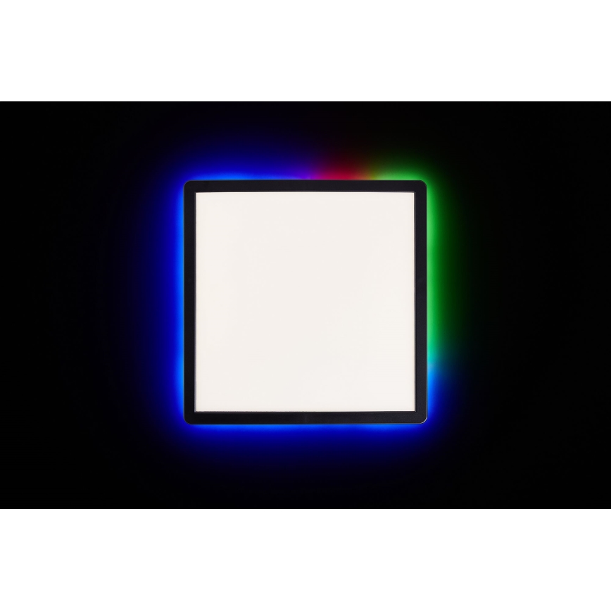 Brilliant - Plafonier RGBW à intensité variable SALTERY LED/20W/230V 3000-6500 + Télécommande