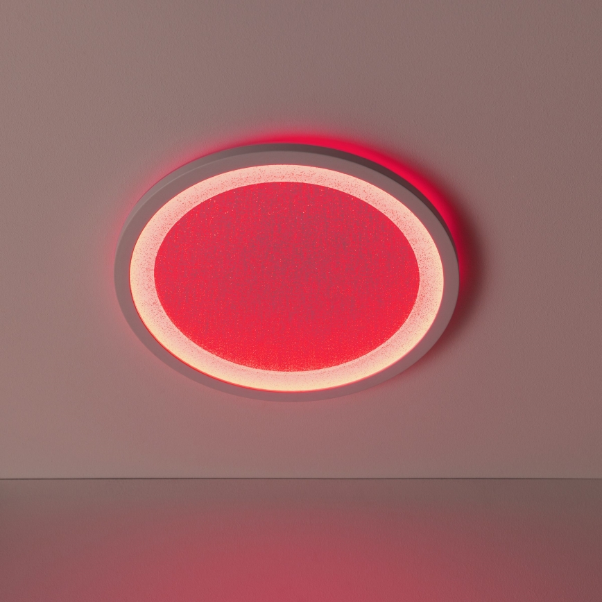 Brilliant - Plafonier RGBW à intensité variable TANIDA LED/22W/230V 3000-6500K+ télécommande