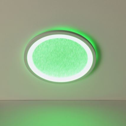 Brilliant - Plafonier RGBW à intensité variable TANIDA LED/22W/230V 3000-6500K+ télécommande