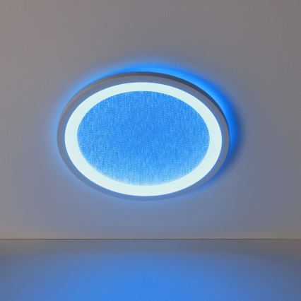 Brilliant - Plafonier RGBW à intensité variable TANIDA LED/22W/230V 3000-6500K+ télécommande