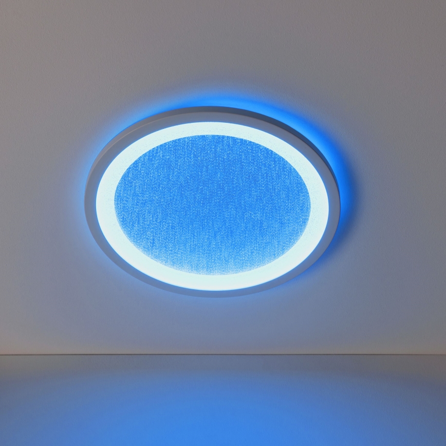 Brilliant - Plafonier RGBW à intensité variable TANIDA LED/22W/230V 3000-6500K+ télécommande