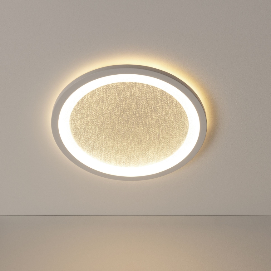 Brilliant - Plafonier RGBW à intensité variable TANIDA LED/22W/230V 3000-6500K+ télécommande