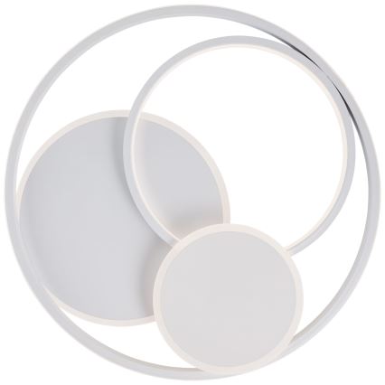 Brilliant - Plafonnier à intensité variable RUNDA LED/50W/230V 3000-6500K blanc + Télécommande