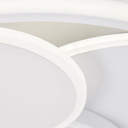 Brilliant - Plafonnier à intensité variable RUNDA LED/50W/230V 3000-6500K blanc + Télécommande