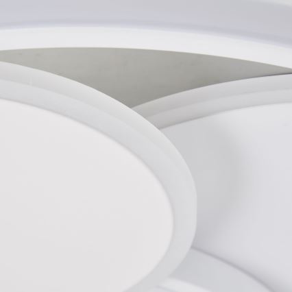 Brilliant - Plafonnier à intensité variable RUNDA LED/50W/230V 3000-6500K blanc + Télécommande