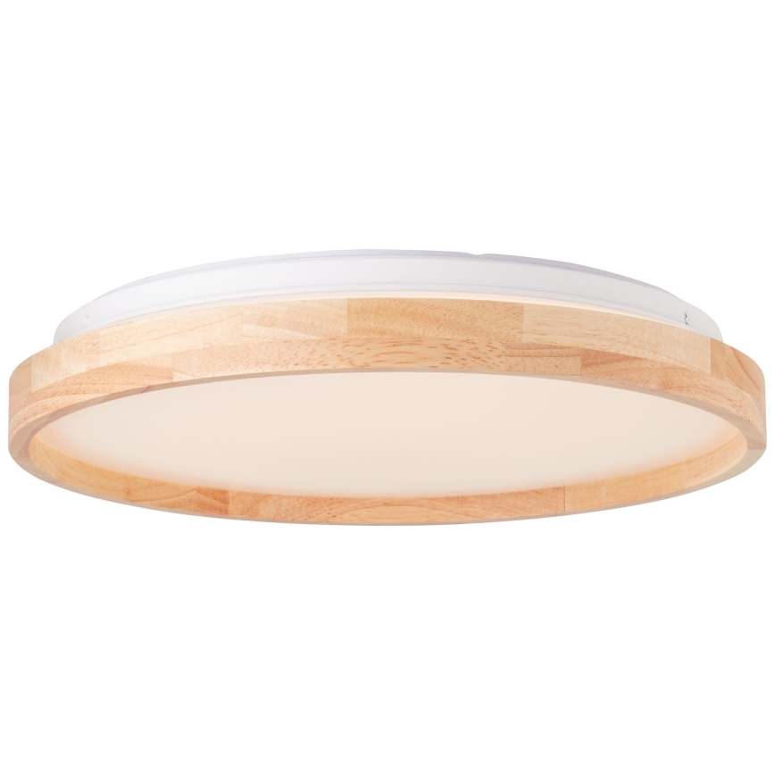 Brilliant - Plafonnier ALSON LED/26W/230V 3000/4500K d. 39,5 cm figuier caoutchouc - FSC certifié