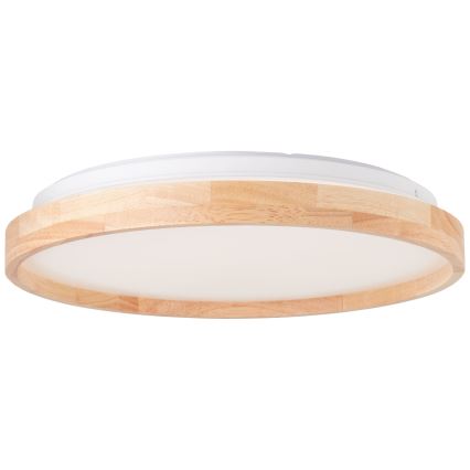 Brilliant - Plafonnier ALSON LED/26W/230V 3000/4500K d. 39,5 cm figuier caoutchouc - FSC certifié